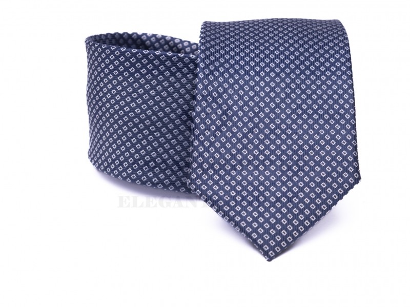 Prémium nyakkendő - Kék aprómintás