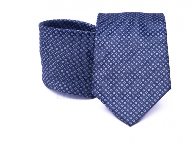 Prémium nyakkendő - Kék aprómintás