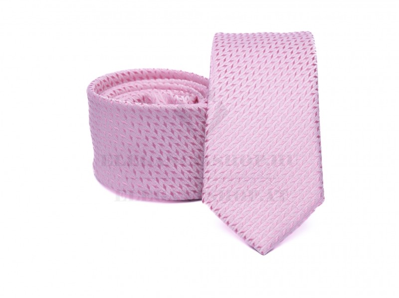 Prémium slim nyakkendő - Rózsaszín