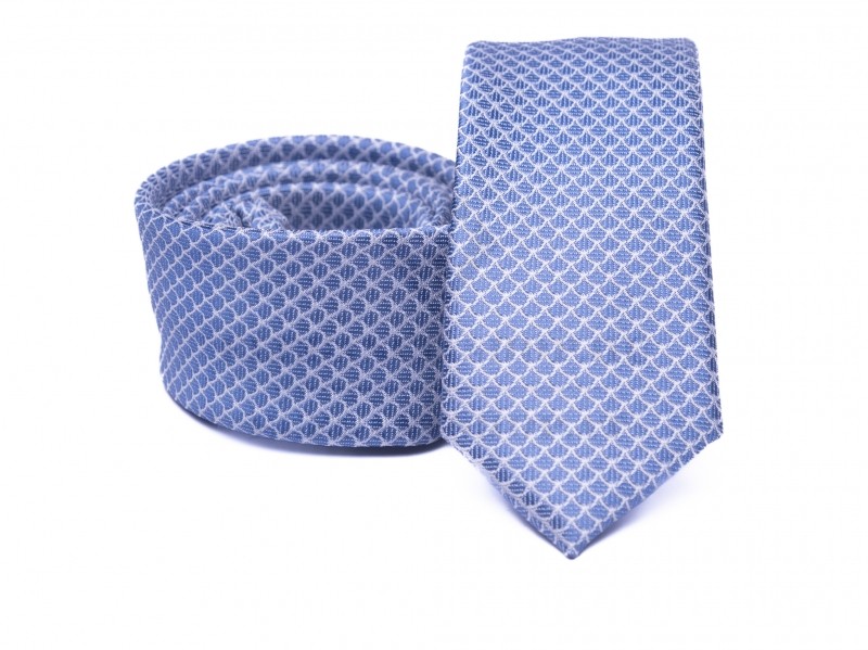 Prémium slim nyakkendő - Világoskék