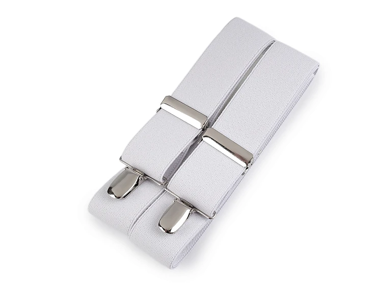 Férfi nadrágtartó - Fehér