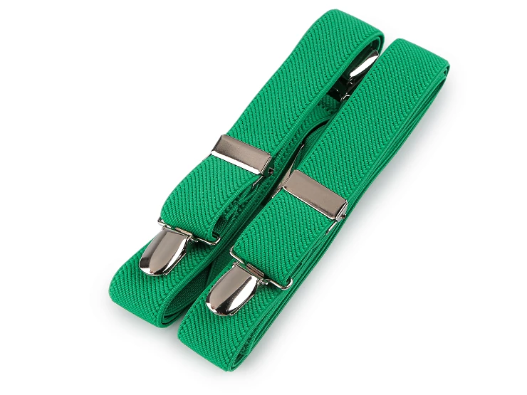 Férfi nadrágtartó - Írzöld