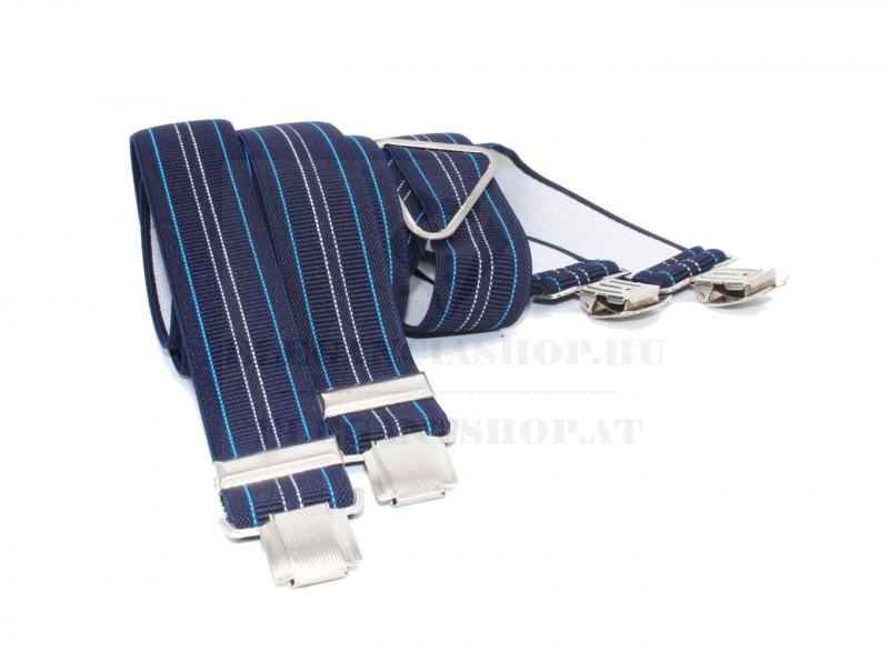 Férfi nadrágtartó - Kék csíkos