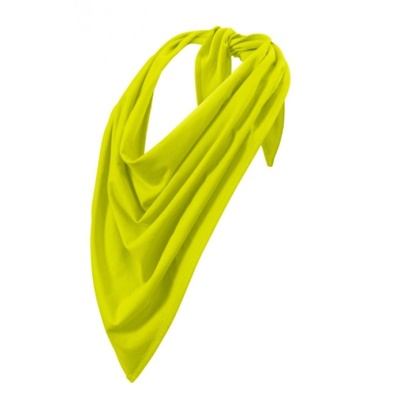 Pamut női kendő - Limezöld