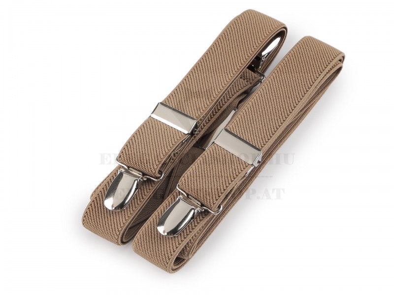 Férfi nadrágtartó - Drapp