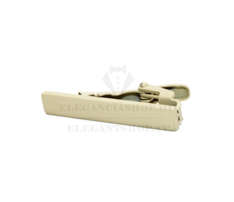 Goldenland slim nyakkendőtű - Krémszín