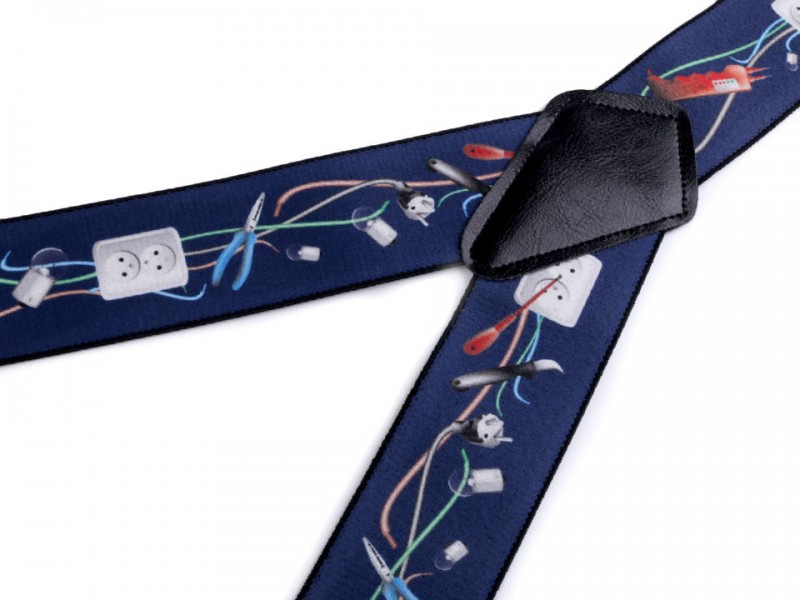 Mintás nadrágtartó - Villanyszerelő