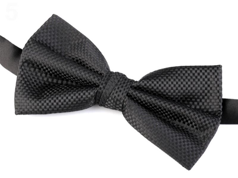 Dobozos csokornyakkendő - Fekete