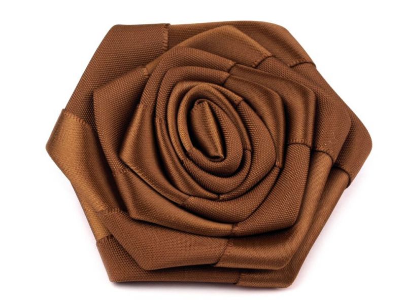 Szatén rózsa - Barna