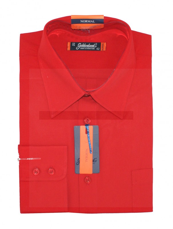 Goldenland hosszúujjú ing - Piros