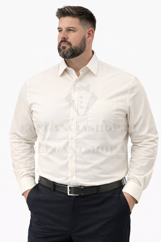 Goldenland extra hosszúujjú ing - Ecru