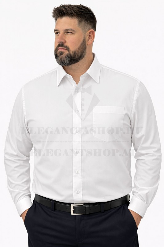 Goldenland extra hosszúujjú ing - Fehér