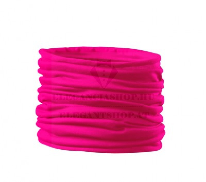 Szatén női cső kendő - Pink