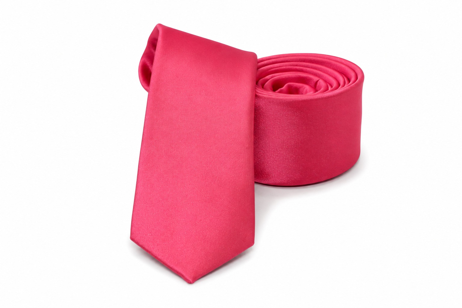 NM slim szatén nyakkendő - Pink