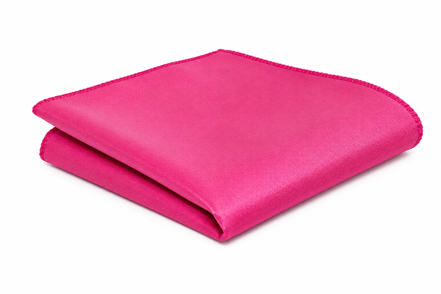 100 % pamut díszzsebkendő - Pink-kék