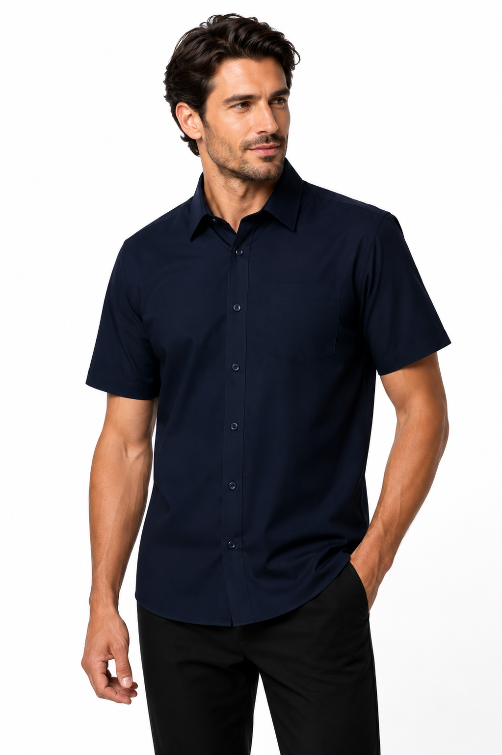 100% Pamut Comfort fit r.u ing - Sötétkék
