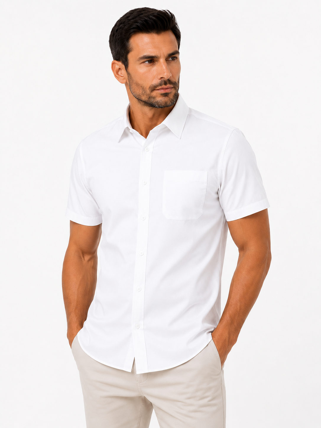 ACE férfi r.u comfort fitt ing - Fehér