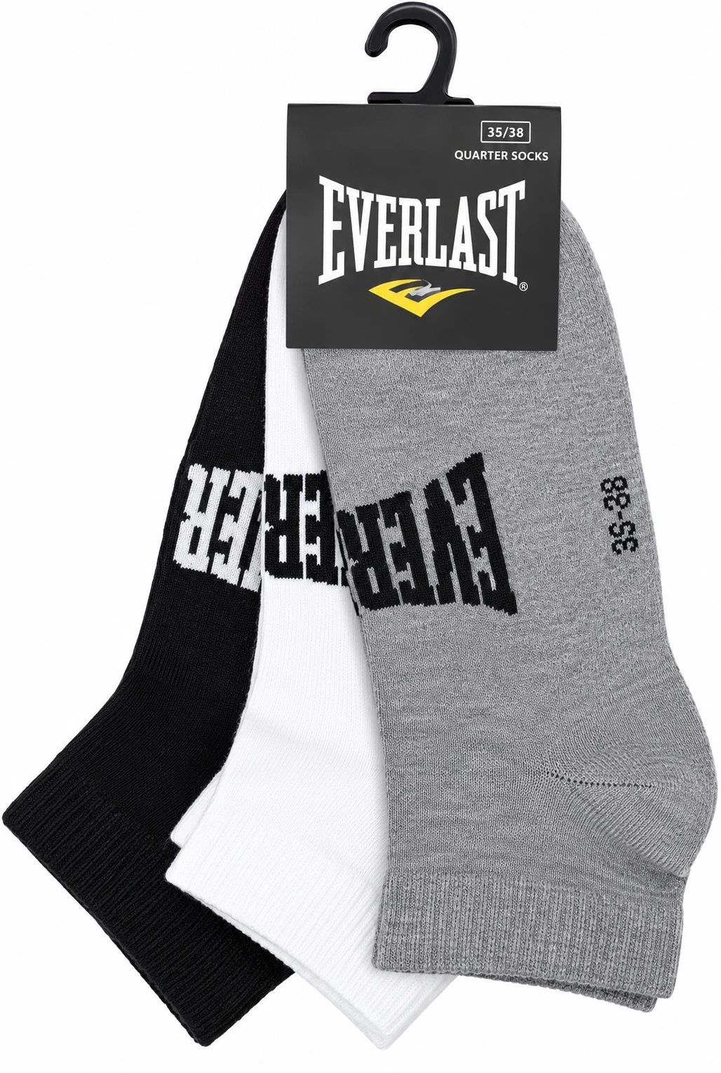 EVERLAST FÉRFI ZOKNI VEGYES - 3DB/CSOMAG