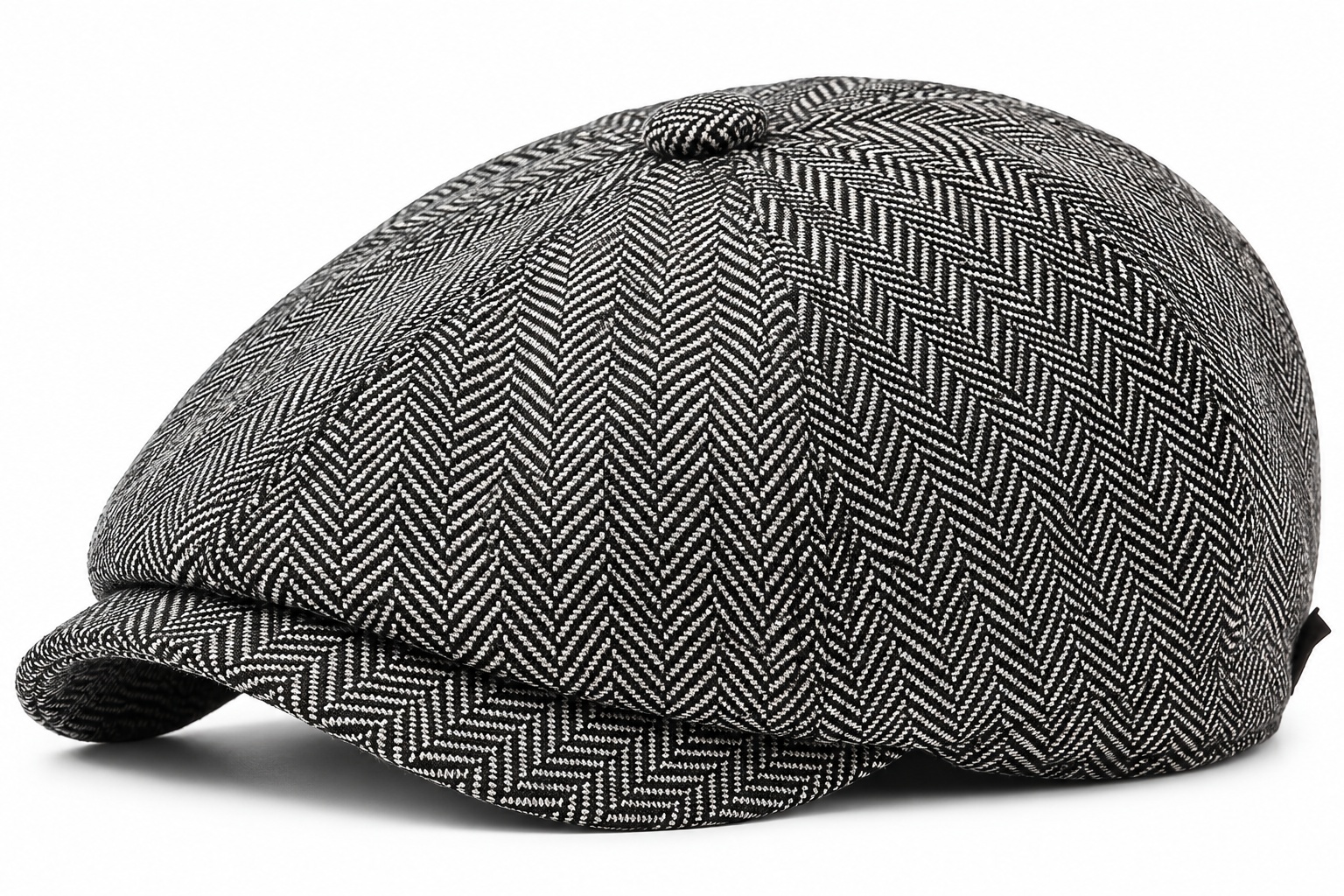 Téli Gatsby sapka - Sötétszürke