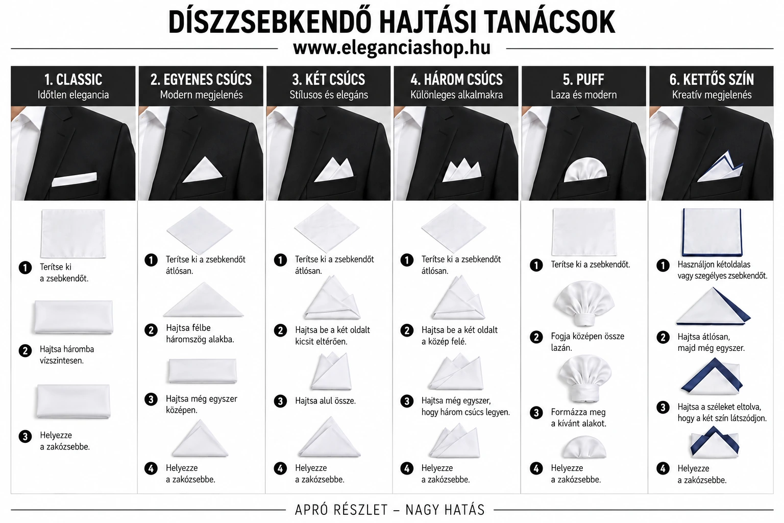 Newsmen szatén díszzsebkendő - Halványsárga
