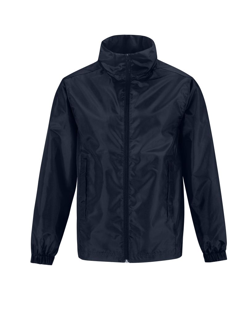 B&C Unisex széldzseki - Sötétkék