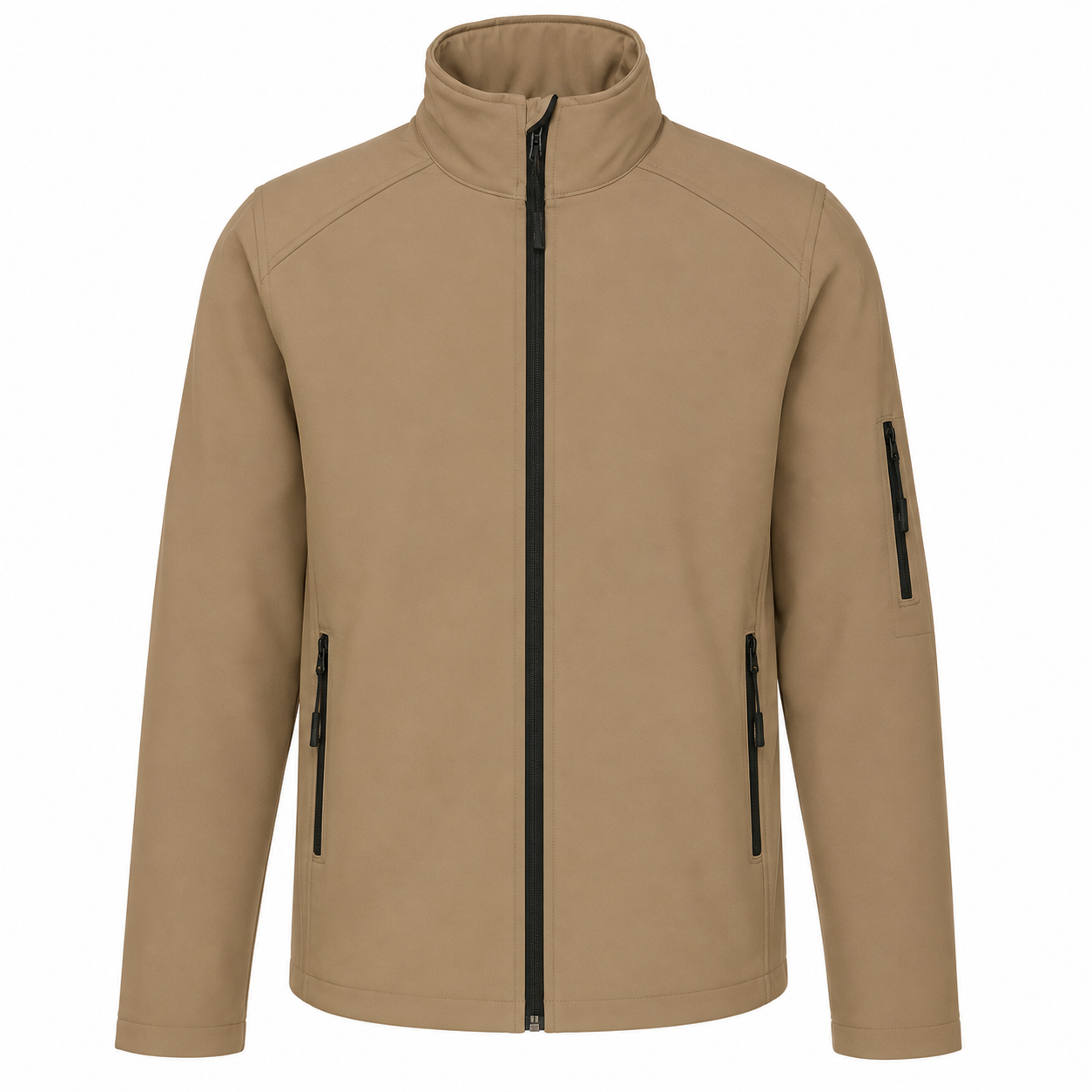 Férfi softshell dzseki -Camel