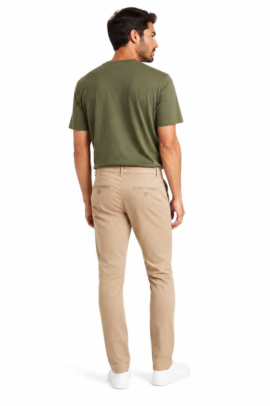 ADAM SLIM CHINOS nadrág - Camel