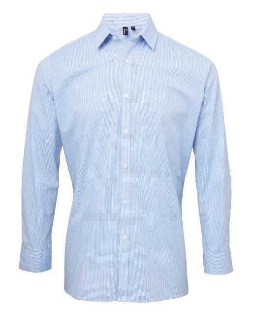 GINGHAM 100% pamut slim fit h.u férfi ing Piros-fehér kockás