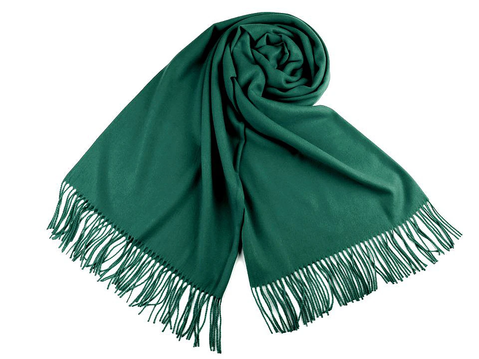 Pashmina típusú sál rojtokkal
