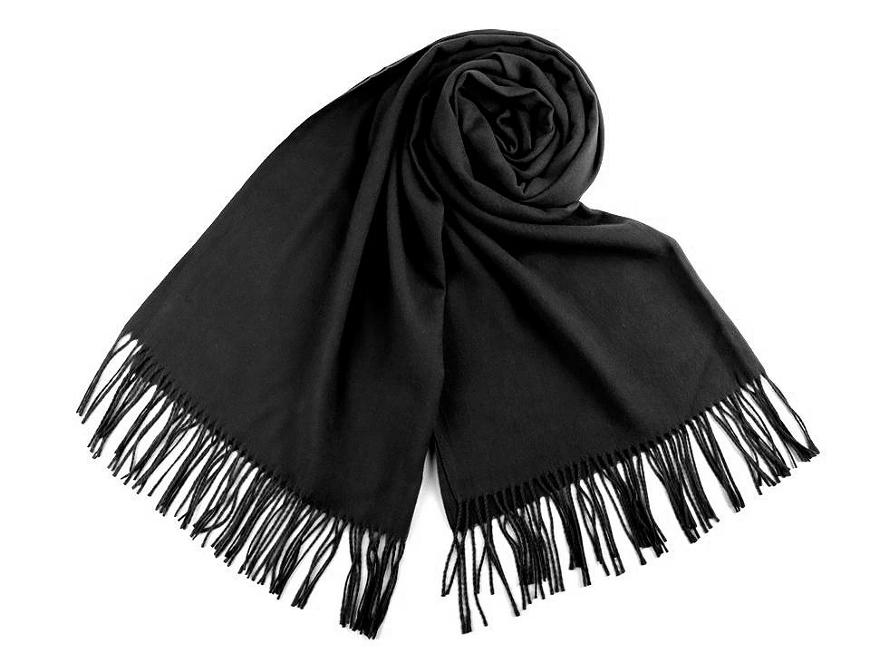 Pashmina típusú sál rojtokkal