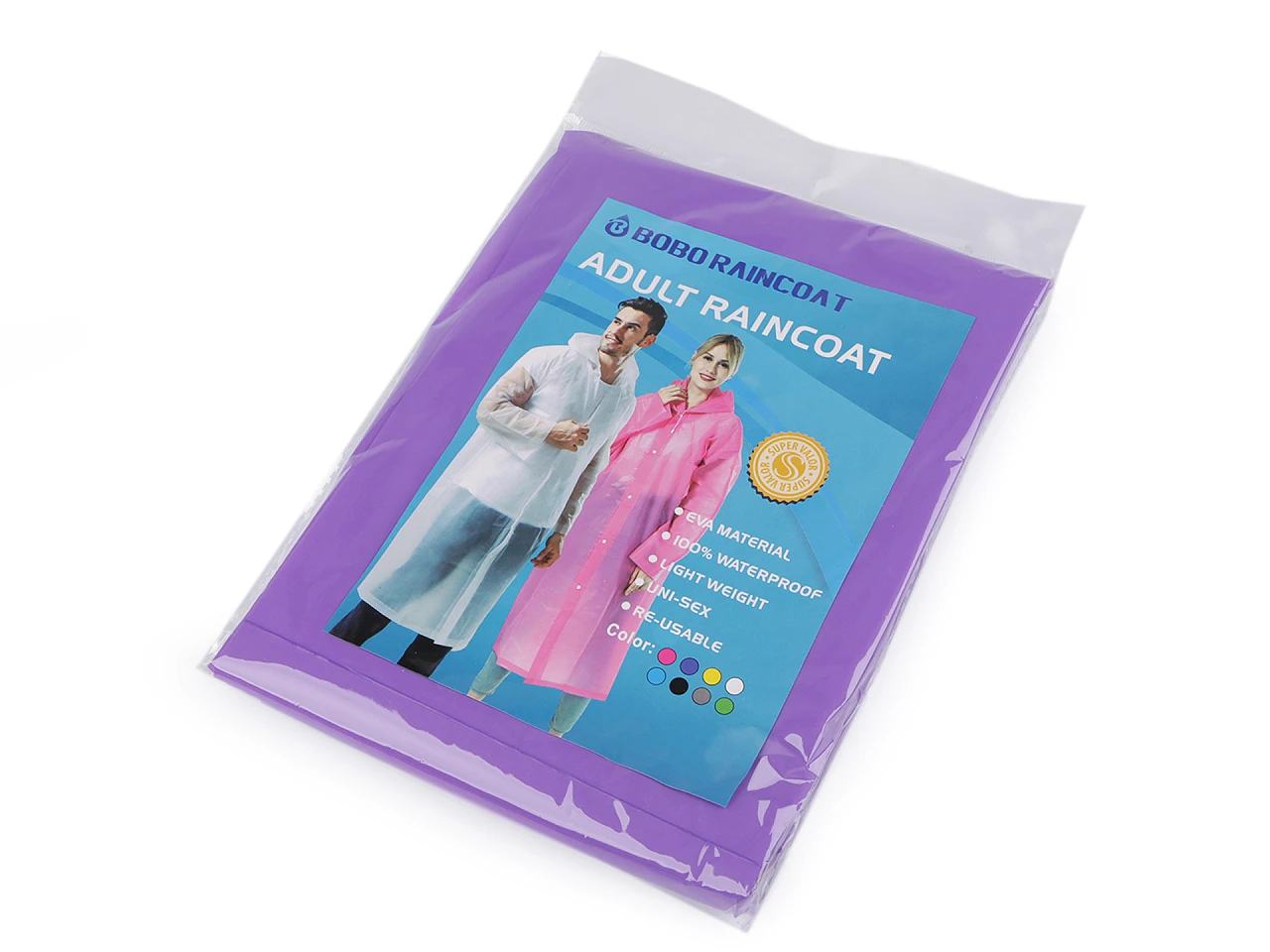 Felnőtt esőkabát unisex