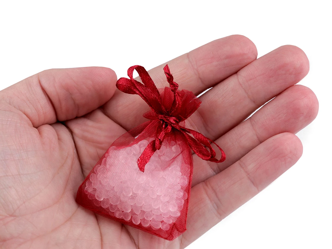 jándék zsákocska 13x18 cm organza - 10 db/csomag