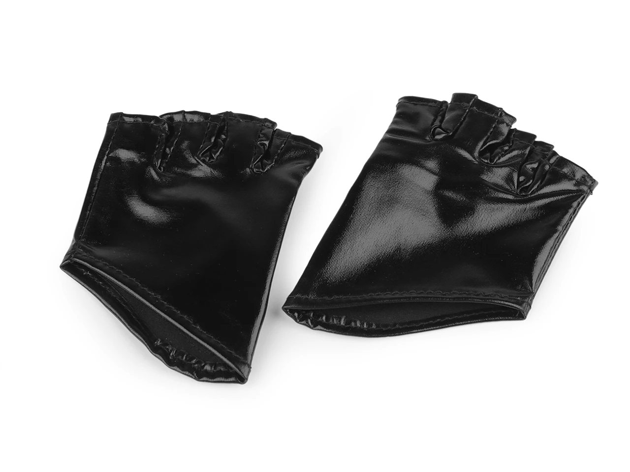 Újjatlan kesztyű latex imitáció