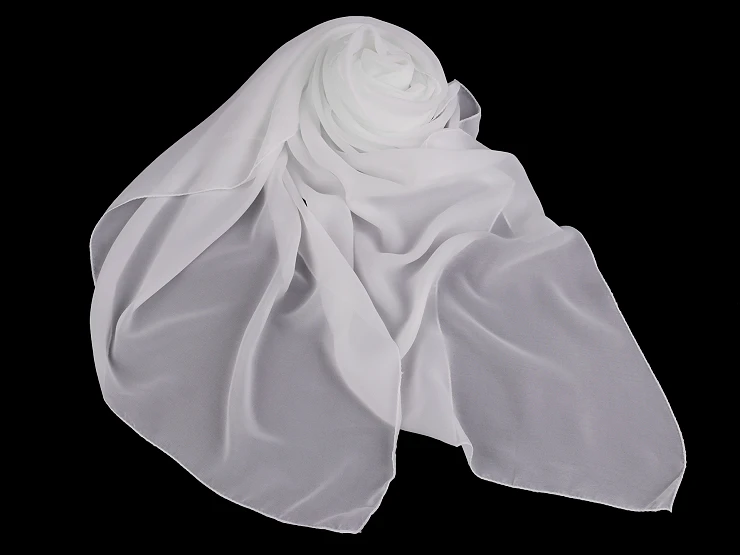 Nagy muszlin kendő - Fehér