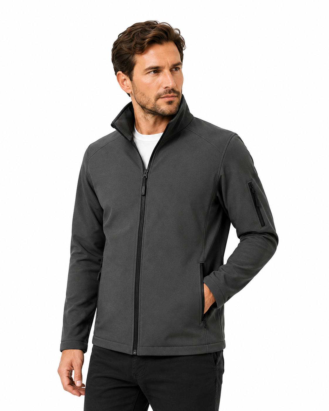Férfi softshell dzseki