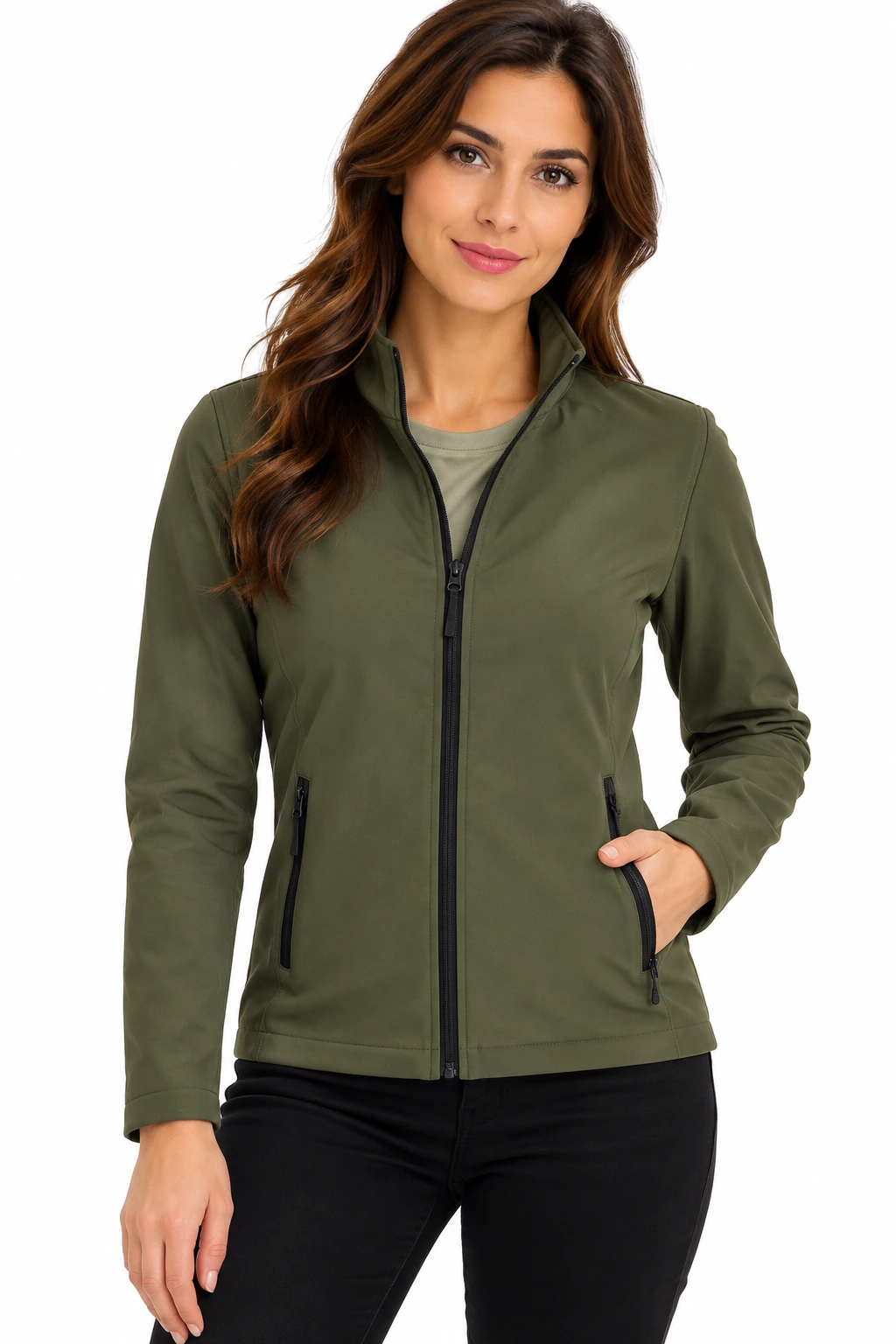 Női softshell dzseki