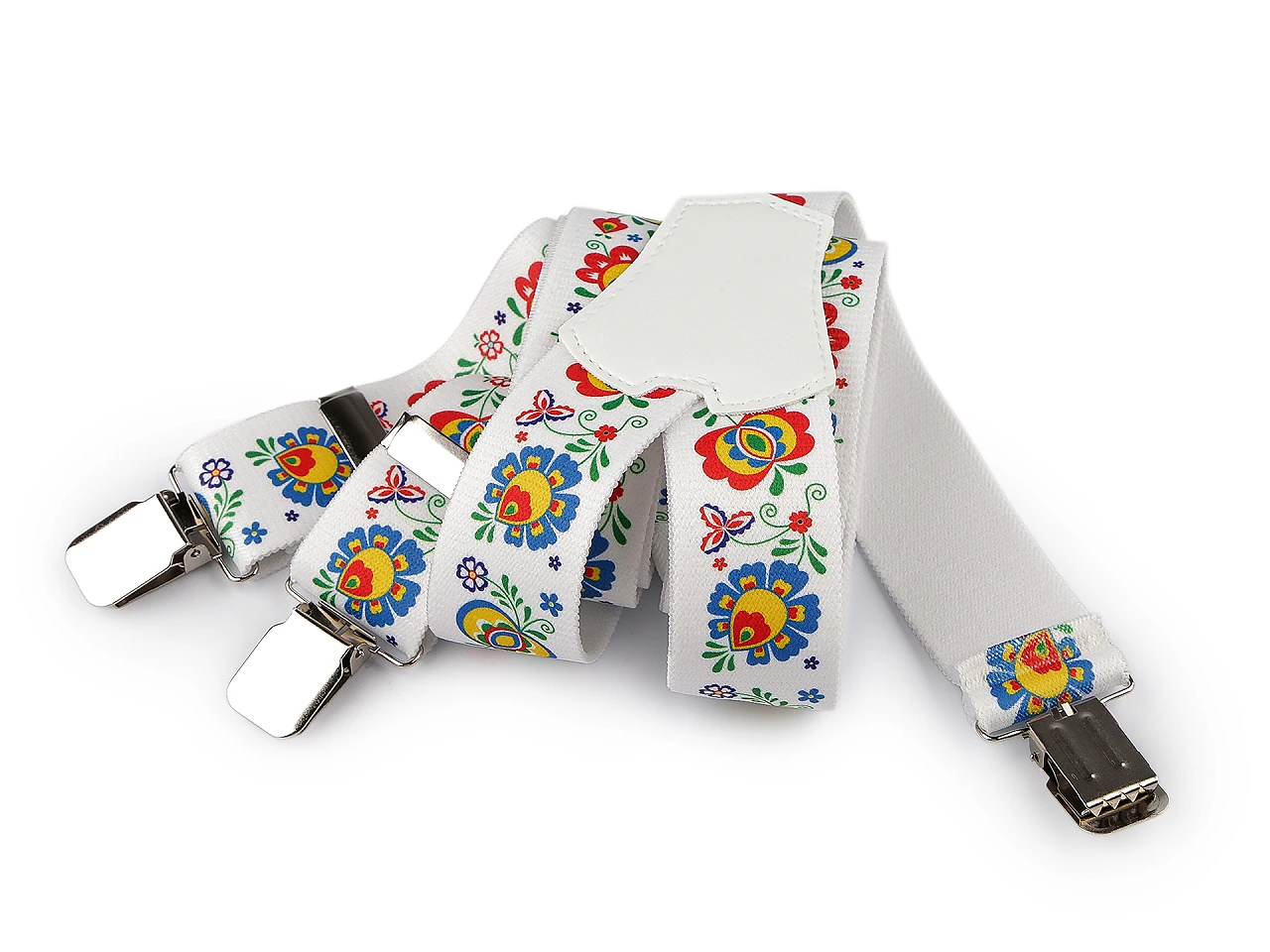 Folklór mintás nadrágtartó